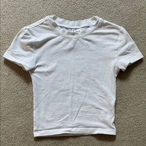 H&M White Short Sleeve Kids Tee‎